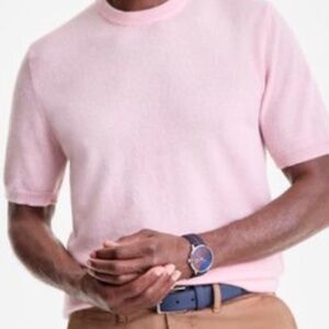 Club Room Mens Cashmere Tee Sweater T-Shirt,  Large, NWT